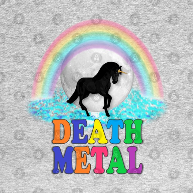 Death Metal Unicorn by KC Morcom aka KCM Gems n Bling aka KCM Inspirations